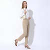 image:imageAllegra K Strappy Heels for Women Slingback Square Toe Kitten Heels SandalsChocolate