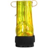 image:imageAllegra K Women Faux Leather Round Toe Platform Combat Boots Flat HeelsGold Yellow