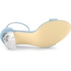 image:imageAllegra K Women Faux Suede Clear Heel Chunky Heel Ankle Strap SandalsSky Blue