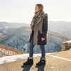 image:imageAllegra K Women Warm Breathable Flat Hook Loop Ankle Snow BootsBlack