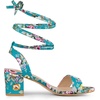 image:imageAllegra K Womens Block Heel Lace Up SandalsLake Blue