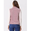image:imageAllegra K Womens Faux Fur Vest Zip Up Sleeveless Casual Fur JacketPink