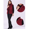 image:imageAllegra K Womens Faux Fur Vest Zip Up Sleeveless Casual Fur JacketRed