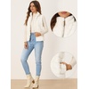 image:imageAllegra K Womens Faux Fur Vest Zip Up Sleeveless Casual Fur JacketWhite