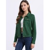 image:imageAllegra K Womens Faux Suede Jacket Button Down Biker Moto Coat Outerwear