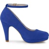 image:imageAllegra K Womens Low Platform Round Toe Stiletto Heels Ankle Strap PumpsDark Blue