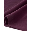 image:imageAllegra K Womens Mock Neck Long Sleeve Ribbed Knit Midi Sweater DressBurgundy