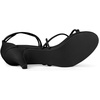 image:imageAllegra K Womens Strappy Lace Up Kitten Heel Dress SandalsBlack