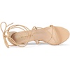 image:imageAllegra K Womens Strappy Lace Up Kitten Heel Dress SandalsNude