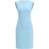 image:imageAllegra K Womens Cap Sleeve Midi Work DressLight Blue