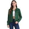 image:imageAllegra K Womens Faux Suede Jacket Button Down Biker Moto Coat Outerwear