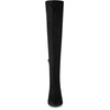 image:imageAllegra K Women Bling Rhinestone Chunky Heels Over the Knee High BootsBlack