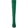 image:imageAllegra K Women Bling Rhinestone Chunky Heels Over the Knee High BootsGreen