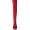 image:imageAllegra K Women Bling Rhinestone Chunky Heels Over the Knee High BootsRed