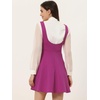 image:imageAllegra K Women Cottagecore Button Front Spaghetti Strap Pinafore DressPurple