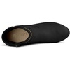 image:imageAllegra K Women Faux Suede Round Toe Ankle Mid Heel Block Heel BootsBlack