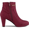 image:imageAllegra K Women Faux Suede Round Toe Ankle Mid Heel Block Heel BootsBurgundy