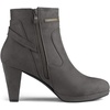 image:imageAllegra K Women Faux Suede Round Toe Ankle Mid Heel Block Heel BootsGrey