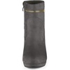 image:imageAllegra K Women Faux Suede Round Toe Ankle Mid Heel Block Heel BootsGrey