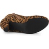 image:imageAllegra K Women Faux Suede Round Toe Ankle Mid Heel Block Heel BootsLeopard