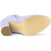 image:imageAllegra K Womens Ruffle Ankle Boots Block HeelPurple