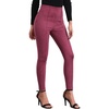 image:imageAllegra K Womens Faux Suede Leggings High Waist Casual Faux Leather PantsDark Red