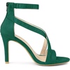 image:imageAllegra K Womens Stiletto Heel Ankle Strap SandalsEmerald Green