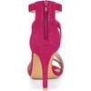 image:imageAllegra K Womens Stiletto Heel Ankle Strap SandalsHot Pink