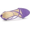 image:imageAllegra K Womens Stiletto Heel Ankle Strap SandalsLight Purple