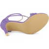image:imageAllegra K Womens Stiletto Heel Ankle Strap SandalsLight Purple