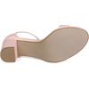 image:imageAllegra K Women Solid Open Toe Buckle Block Heel Ankle Strap SandalsLight Pink