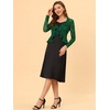 image:imageAllegra K Lace Shrug for Womens Tie Front Ruffle Formal Evening BoleroDark Green