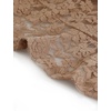 image:imageAllegra K Lace Shrug for Womens Tie Front Ruffle Formal Evening BoleroKhaki