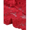 image:imageAllegra K Lace Shrug for Womens Tie Front Ruffle Formal Evening BoleroRed