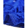 image:imageAllegra K Lace Shrug for Womens Tie Front Ruffle Formal Evening BoleroRoyal Blue