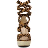 image:imageAllegra K Women Faux Suede Lace Up Espadrilles Platform Wedges SandalsLeopard