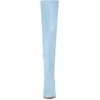 image:imageAllegra K Women Faux Suede Round Toe Chunky Heel Over the Knee High BootsSky Blue