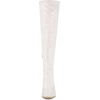 image:imageAllegra K Women Faux Suede Round Toe Chunky Heel Over the Knee High BootsWhite