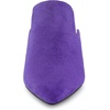 image:imageAllegra K Women Faux Suede Slip on Pointed Toe Chunky Heels Slide MulesPurple