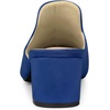 image:imageAllegra K Women Faux Suede Slip on Pointed Toe Chunky Heels Slide MulesRoyal Blue