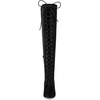 image:imageAllegra K Women Lace Up Stiletto Heel Over Knee High Thigh High BootsBlack