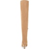 image:imageAllegra K Women Lace Up Stiletto Heel Over Knee High Thigh High BootsNude