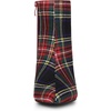 image:imageAllegra K Women Plaid Pointed Toe Side Zip Stiletto Heel Ankle BootsRed Green