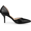 image:imageAllegra K Women Pointed Toe Stiletto High Heel Slip on Dress Pump ShoesBlack