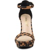 image:imageAllegra K Womens Ankle Strap Platform Chunky Heels Sandals 95 Leopard