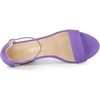 image:imageAllegra K Womens Ankle Strap Platform Chunky Heels Sandals 95 Purple