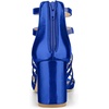 image:imageAllegra K Womens Chunky Heels Gladiators SandalsDeep Blue
