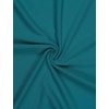 image:imageAllegra K Womens Half Sleeves Boat Neck Fitted Elbow Length Soft TShirtBlue Green