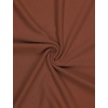 image:imageAllegra K Womens Half Sleeves Boat Neck Fitted Elbow Length Soft TShirtBrown