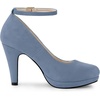 image:imageAllegra K Womens Low Platform Round Toe Stiletto Heels Ankle Strap PumpsHaze Blue